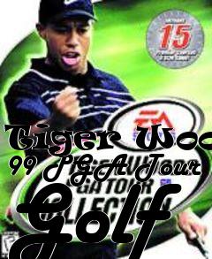 Box art for Tiger Woods 99 PGA Tour Golf