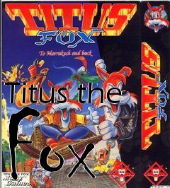 Box art for Titus the Fox