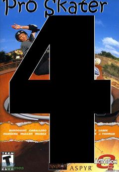 Box art for Tony Hawks: Pro Skater 4