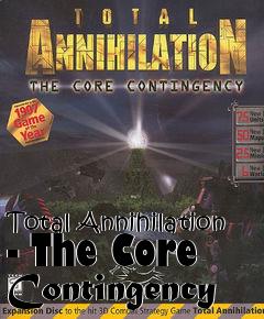 Box art for Total Annihilation - The Core Contingency