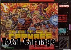 Box art for Total Carnage