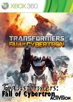 Box art for Transformers: Fall of Cybertron