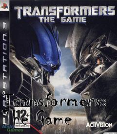 Box art for Transformers: The Game