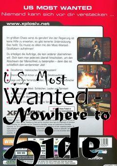 Box art for U.S. Most Wanted - Nowhere to Hide
