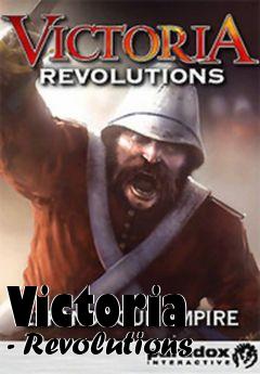 Box art for Victoria - Revolutions