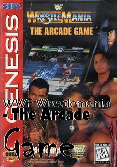 Box art for WWF Wrestlemania - The Arcade Game