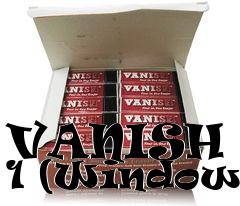 Box art for VANISH RC 1 (Windows)