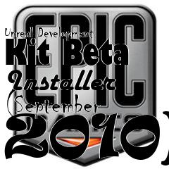 Box art for Unreal Development Kit Beta Installer (September 2010)