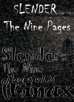 Box art for Slender: The Nine Pages v1.3 (Linux)