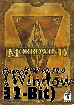 Box art for OpenMW v0.19.0 (Windows 32-Bit)