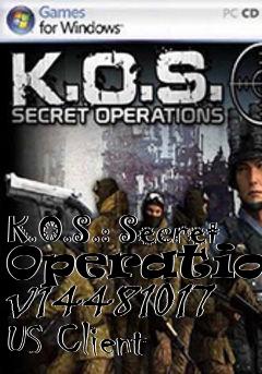 Box art for K.O.S.: Secret Operations v14481017 US Client