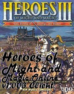 Box art for Heroes of Might and Magic Online v1.003 Client