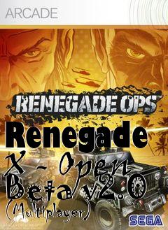 Box art for Renegade X - Open Beta v2.0 (Multiplayer)