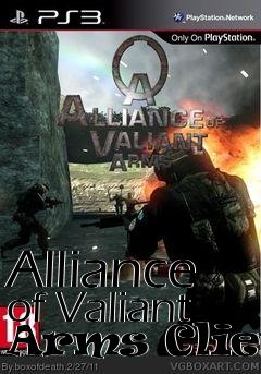 Box art for Alliance of Valiant Arms Client