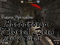 Box art for Karma Operation Barbarossa Closed Beta Test 2 Client