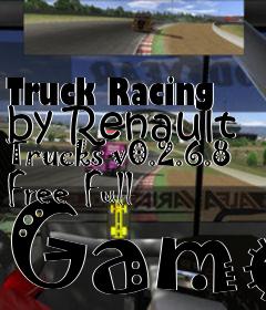 Box art for Truck Racing by Renault Trucks v0.2.6.8 Free Full Game