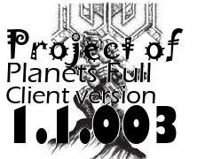 Box art for Project of Planets Full Client version 1.1.003