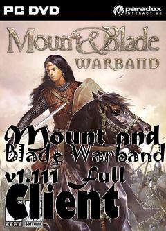 Box art for Mount and Blade Warband v1.111 Full Client