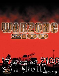 Box art for Warzone 2100 v3.1 (Full)