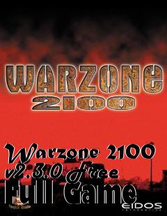 Box art for Warzone 2100 v2.3.0 Free Full Game