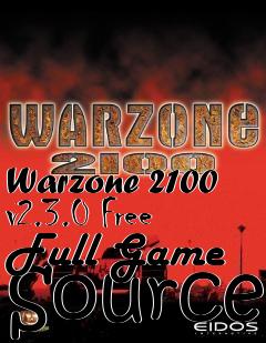 Box art for Warzone 2100 v2.3.0 Free Full Game Source