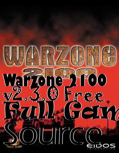 Box art for Warzone 2100 v2.3.0 Free Full Game Source