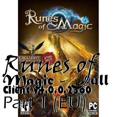 Box art for Runes of Magic - Full Client v4.0.0.2360 Part 1 (EU)