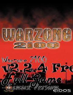 Box art for Warzone 2100 v2.2.4 Free Full Game - Linux Version