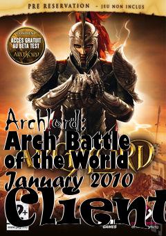 Box art for Archlord: Arch Battle of the World January 2010 Client