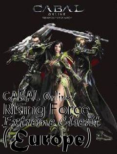 Box art for CABAL Online: Rising Force Extreme Client (Europe)