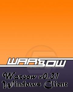 Box art for Warsow v0.31 Windows Client