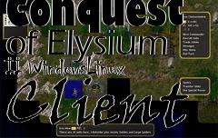Box art for Conquest of Elysium II WindowsLinux Client