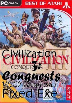 Box art for Civilization
      3: Conquests V1.20 [english] Fixed Exe