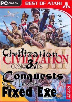 Box art for Civilization
      3: Conquests V1.20 [english] Fixed Exe