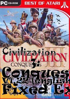 Box art for Civilization
      3: Conquests V1.22 [english] Fixed Exe