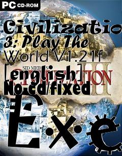 Box art for Civilization
3: Play The World V1.21f [english] No-cd/fixed Exe