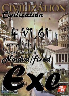 Box art for Civilization
            4 V1.61 [english] *proper Working* No-dvd/fixed Exe