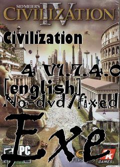 Box art for Civilization
            4 V1.7.4.0 [english] No-dvd/fixed Exe