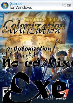 Box art for Civilization
            4: Colonization V1.0 [english] No-cd/fixed Exe