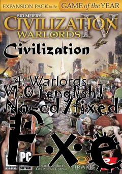 Box art for Civilization
            4: Warlords V1.0 [english] No-cd/fixed Exe