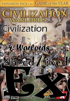 Box art for Civilization
            4: Warlords V2.08 [english] No-cd/fixed Exe