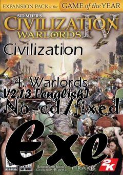 Box art for Civilization
            4: Warlords V2.13 [english] No-cd/fixed Exe