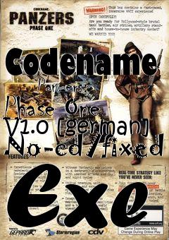 Box art for Codename
      Panzers: Phase One V1.0 [german] No-cd/fixed Exe