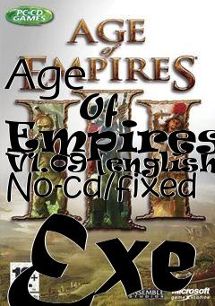 Box art for Age
            Of Empires 3 V1.09 [english] No-cd/fixed Exe