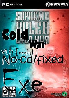 Box art for Cold
            War V1.0 [english] No-cd/fixed Exe