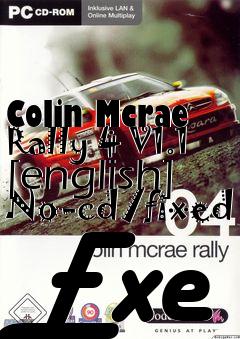 Box art for Colin
Mcrae Rally 4 V1.1 [english] No-cd/fixed Exe
