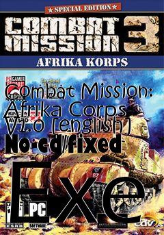 Box art for Combat
Mission: Afrika Corps V1.0 [english] No-cd/fixed Exe