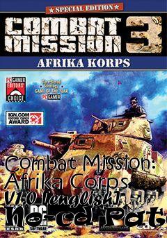 Box art for Combat
Mission: Afrika Corps V1.0 [english] No-cd Patch