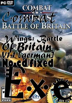 Box art for Combat
            Wings: Battle Of Britain V1.1 [german] No-cd/fixed Exe