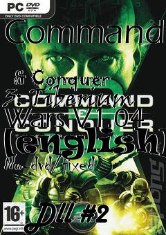 Box art for Command
            & Conquer 3: Tiberium Wars V1.04 [english] No-dvd/fixed
            Dll #2